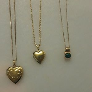 Gold filled, Gold plated.